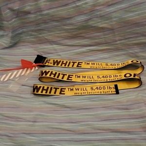 'OFF-WHITE' Utility Belt [Gold] 2013